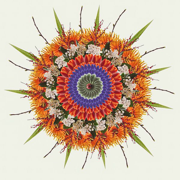 Mandala printemps par Klaartje Majoor