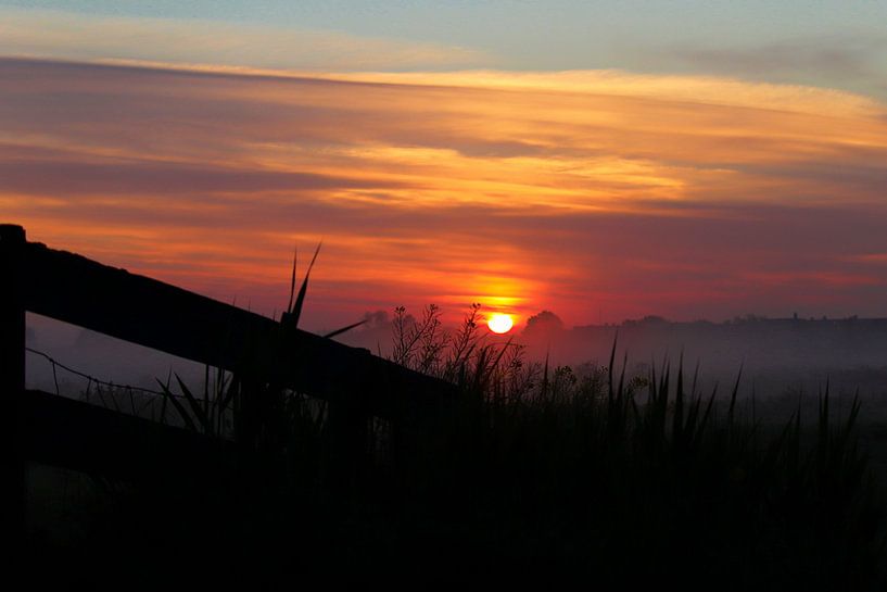 Sunrise in the countryside by Chantal
