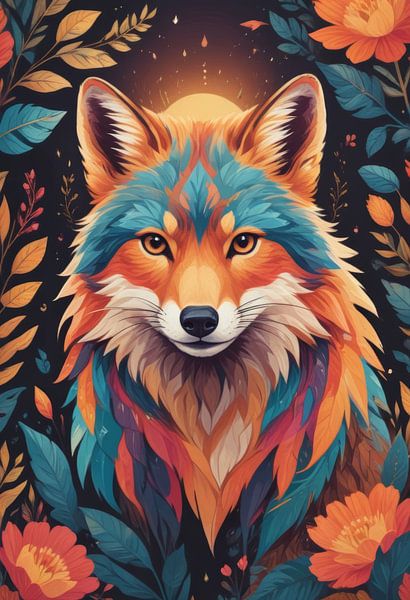 The Autumn Fox by Laly Laura