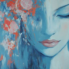 Flower woman | Woman with flowers by Zen and More