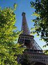 der Eiffelturm in Paris von Evelien Brouwer Miniaturansicht