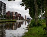 Appartementen langs de Zuid-Willemsvaart kanaal in Weert van Jolanda de Jong-Jansen thumbnail