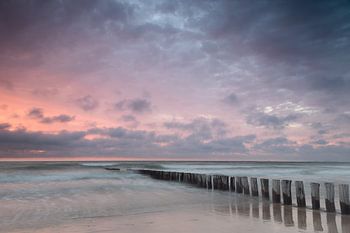 Coucher de soleil à Cadzand