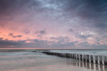 Sonnenuntergang in Cadzand