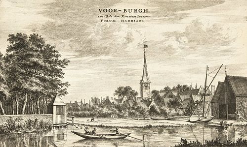 Coenraet Decker, Gezicht op Voorburg, 1678 - 1703