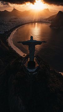 Brasil Landmark: Hoog Silhouet van Surreal Media