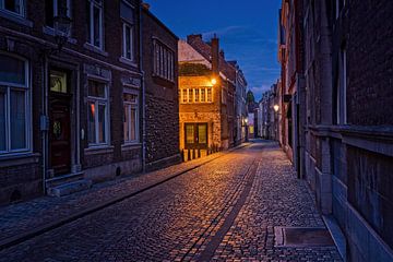 Blauwe uur in Maastricht van Rob Boon