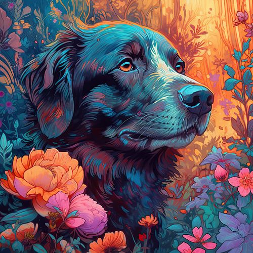  Hond No. 05 In Kleur