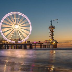 Pier Scheveningen in Panorama van Jolanda Aalbers