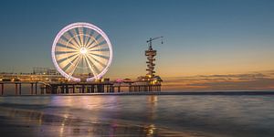 Pier Scheveningen in Panorama van Jolanda Aalbers