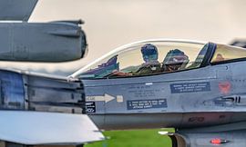 F-16 Fighting Falcon (J-021) der Royal Air Force. von Jaap van den Berg