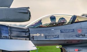 Royal Air Force F-16 Fighting Falcon (J-021).
