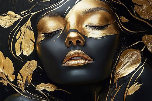 Gouden Portret | Hushed Gold Leaf