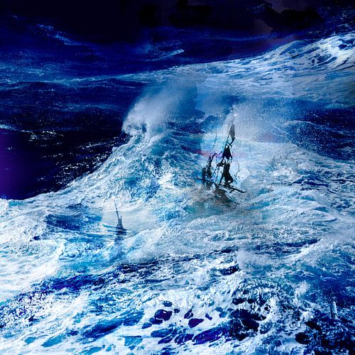 IN DE STORTVLOED OPGESTAAN