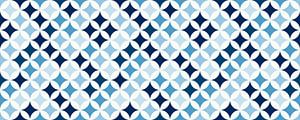 Blaues Muster