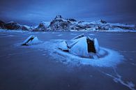 The frozen fjord. by Sven Broeckx thumbnail