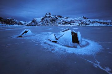Het bevoren fjord. van Sven Broeckx