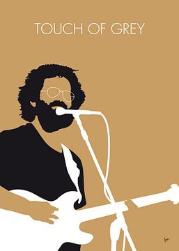 No140 MY Grateful Dead Minimal Music poster by Chungkong Art