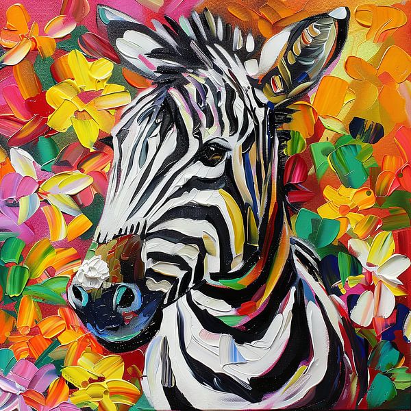 Zebra von Poster Art Shop