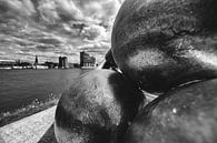 Hamburg - Art in the Port of Hamburg Black and White by Das-Hamburg-Foto thumbnail