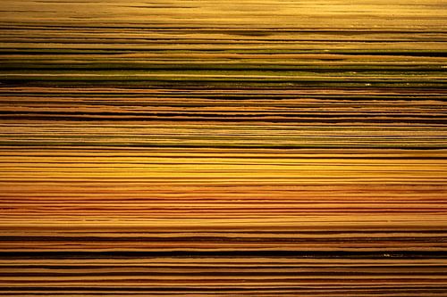 Zonsondergang in lagen van Gert van Eck