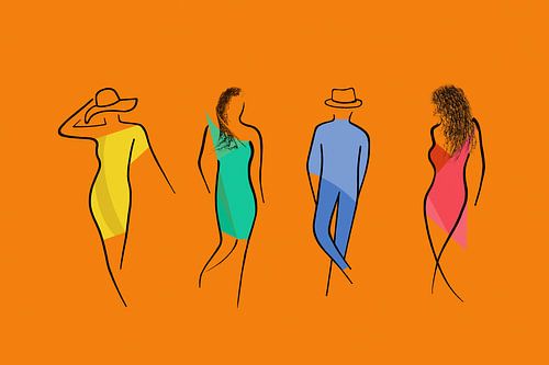 Three Girls and a Boy