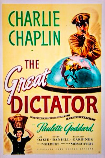 Le grand dictateur Charlie Chaplin par Brian Morgan