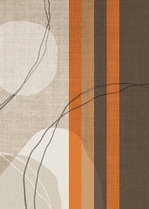 TW Living - Linen collection - RETRO STRIPES FOUR