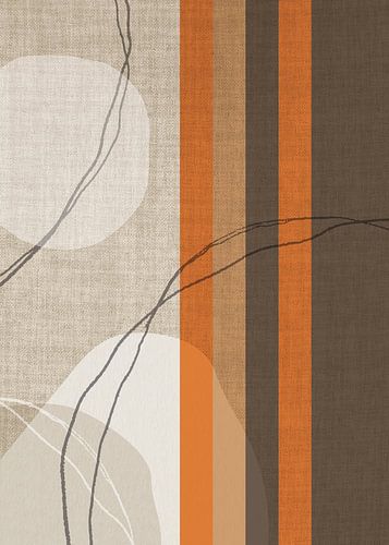 TW Living - Linen collection - RETRO STRIPES FOUR