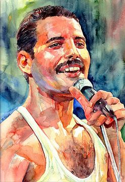 Freddie Mercury van Helga Kawailani