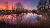 Zutphense zonsondergang