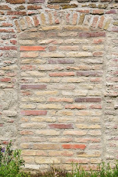 a walled historical doorway by Ulrike Leone