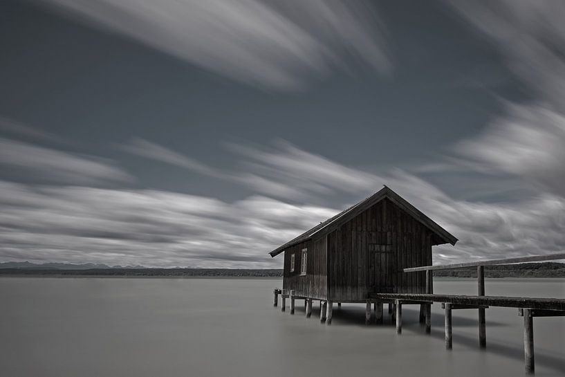 Boathouse by Anneliese Grünwald-Märkl