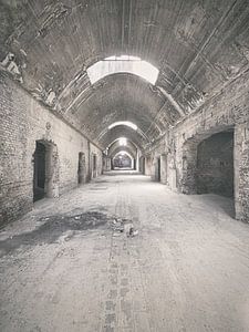 Sites abandonnés : Couloir voûté de l'usine Sphinx de Maastricht. sur OK