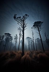 Raue Landschaft