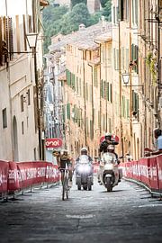 Wout van Aert wins Strade Bianche by Leon van Bon