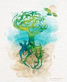 l'arbre de la sagesse - 01 sur Ilse Schrauwers, isontwerp.nl