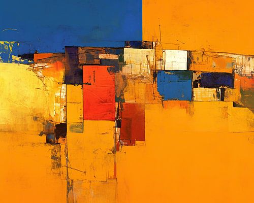 Bunte Abstraktion | Abstrakte Farbflächen