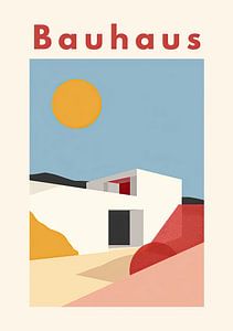 Bauhaus Poster von Niklas Maximilian