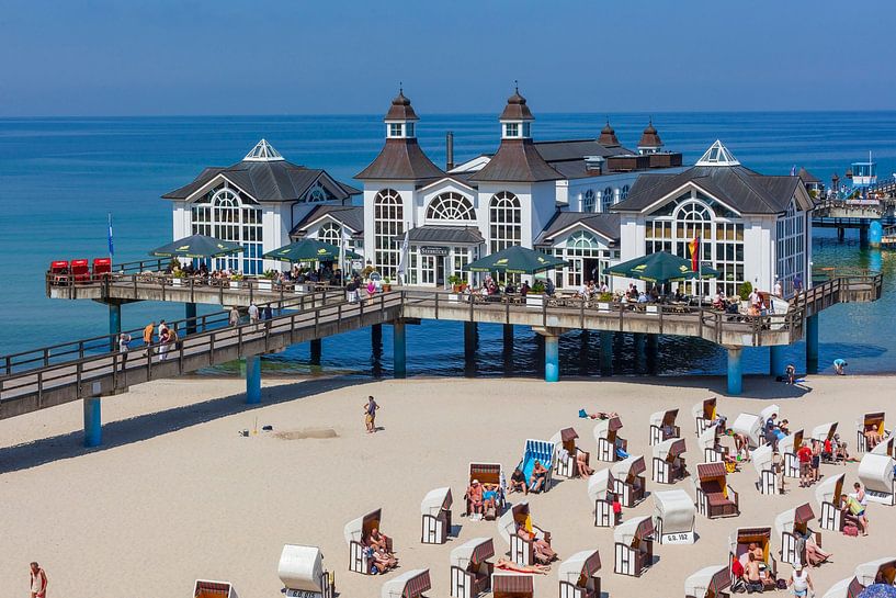Pier, Sellin, Island of Rügen, Mecklenburg-Western Pomerania by Torsten Krüger