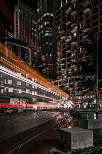 Trajet léger tramway Wijnhaven La Haye