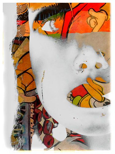 Het half oranje gezicht