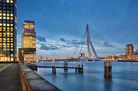 Blauwe uurtje in Rotterdam van Cor de Hamer thumbnail