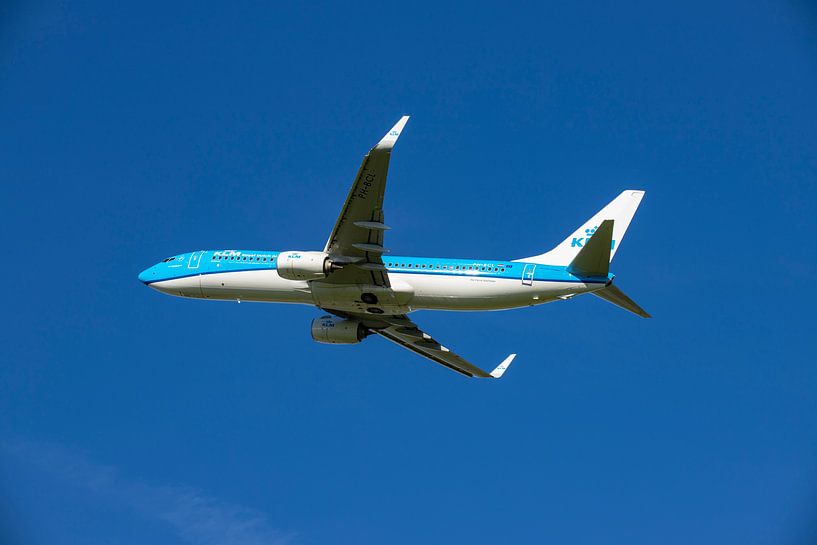 KLM Boeing 737-800, registration PH BCL, name Croatian duck by Gert Hilbink