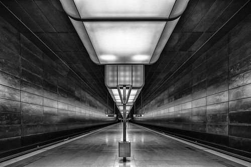 Hafencity metrostation Hamburg