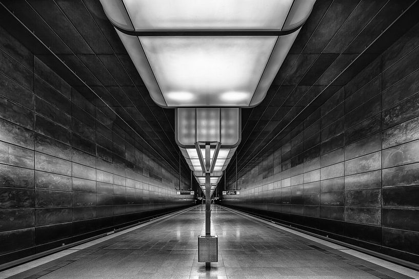 Station de métro Hafencity Hambourg par Achim Thomae Photography