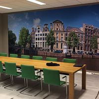 Kundenfoto: Panorama Herengracht von Anton de Zeeuw, als art frame