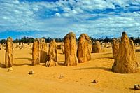 Guardians of the desert - the pinnacles in Nambung National Park