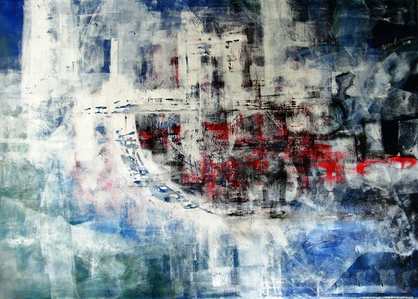 Lampedusa   von Helga Kalkbrenner von Galerie-ah