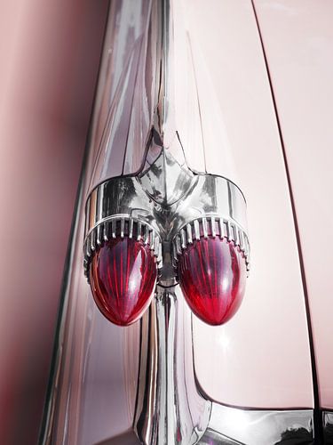 American classic car 1959 Rear view by Beate Gube